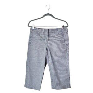Daisy Fuentes Wide Leg Gray Capris